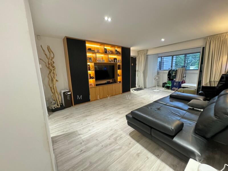 Spacious living hall