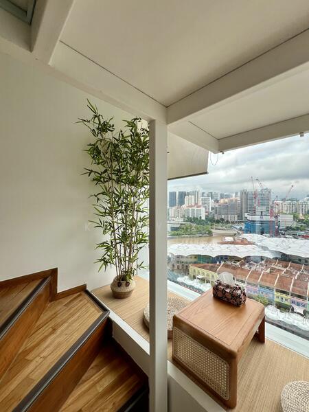The Central, 8 Eu Tong Sen Street, Boat Quay / Raffles Place / Marina, 646 sqft, Office For Sale, by Kelly Xu, 25374566 - Scenic view during office hours/tea - CommercialGuru.com.sg