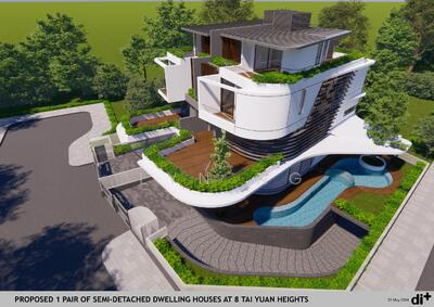 For Sale - ⭐️D19⭐️Brand New 2.5+Basement Storey Semi-D @ Tai Yuan Garden, Serangoon Garden, Lor Chuan