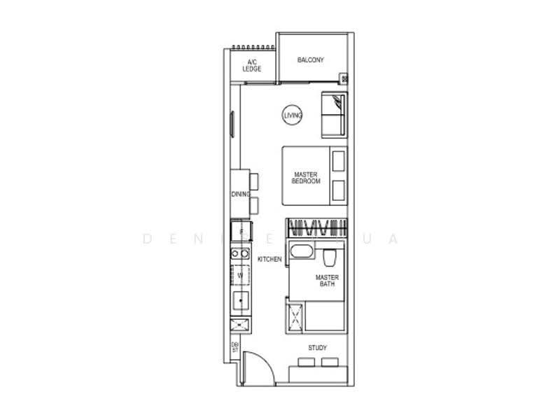 The Poiz Residences, 12 Meyappa Chettiar Road, Macpherson / Potong Pasir, 1 Bedroom, 592 sqft, Condominium For Rent, by Denise Phua, 25376752 - PropertyGuru.com.sg
