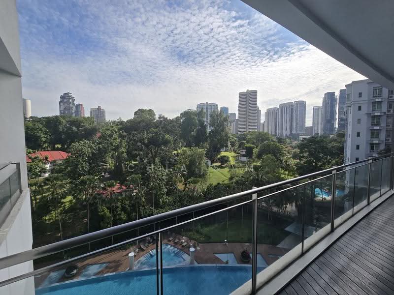 Volari, 14 Balmoral Road, Tanglin / Holland / Bukit Timah, 4 Bedrooms, 2,282 sqft, Condominium For Rent, by Chia S M, 25376827 - Balcony - PropertyGuru.com.sg