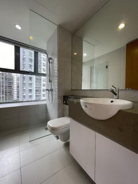 Master attached bathroom