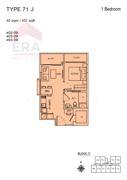 Parc Rosewood, 71 Rosewood Drive, 1 Bedroom, 431 sqft, Condominium For Rent, by Jeremy Toh, 25377644 - PropertyGuru.com.sg