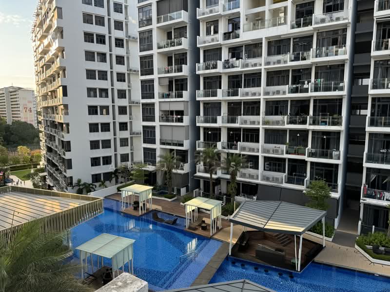 Urban Vista, 6 Tanah Merah Kechil Link, Studio, 300 sqft, Condominium For Rent, by Adrian See, 25378009 - View from Balcony - PropertyGuru.com.sg