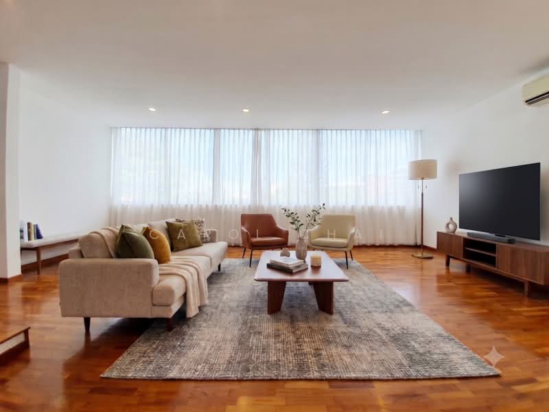 Nassim Regency, 37 Nassim Road, 3 Bedrooms, 2,056 sqft, Apartment For Rent, by Carol Chai, 25378161 - Staged Living Rm - PropertyGuru.com.sg