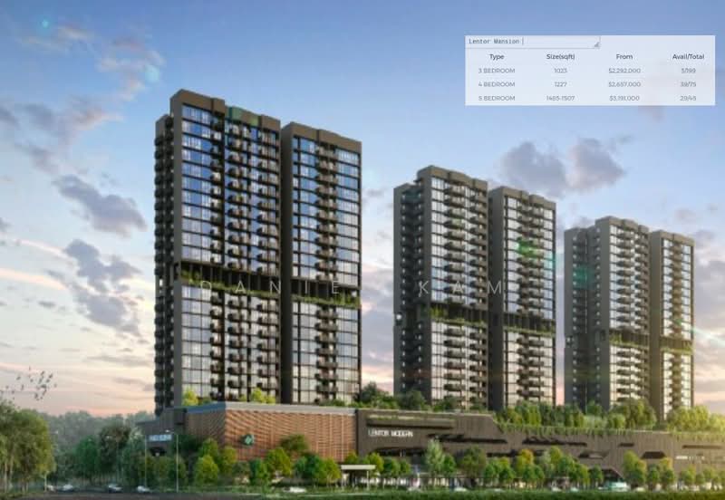 ✨✨✨ New Development Home, Brand Luxury Condo Sale Holland Lentor Chuan...Mrt, 5 Bedrooms, 1,485 sqft, Condominium For Sale, by Daniel Kam 甘囯財, 25378329 - PropertyGuru.com.sg