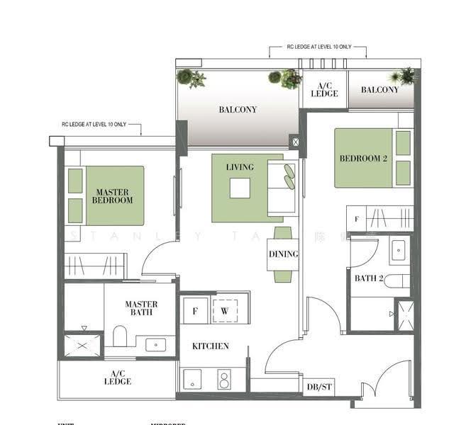 Botanique at Bartley, 229 Upper Paya Lebar Road, Hougang / Punggol / Sengkang, 1 Bedroom, 500 sqft, Condominium For Rent, by Stanley Tan 陈健德, 25379680 - PropertyGuru.com.sg