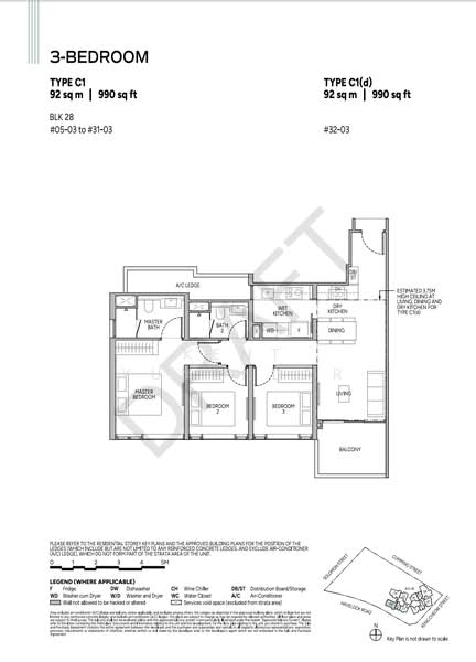 Union Square Residences, 28 Havelock Road,, 3 Bedrooms, 990 sqft, Condominium For Sale, by Kent YUNANDAR, 25384976 - PropertyGuru.com.sg