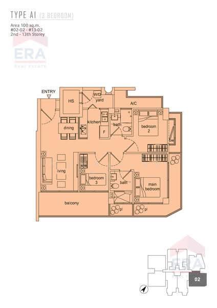 Beacon Heights, 8 Mar Thoma Road, Balestier / Toa Payoh, 3 Bedrooms, 1,077 sqft, Condominium For Sale, by Wendeline Goh, 25385665 - PropertyGuru.com.sg