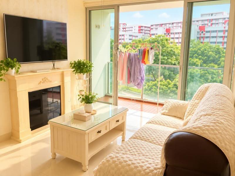 The Quartz, 61 Compassvale Bow, Hougang / Punggol / Sengkang, 3 Bedrooms, 1,195 sqft, Condominium For Rent, by James Mao, 25389546 - Living Room - PropertyGuru.com.sg