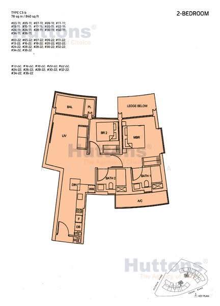 One Pearl Bank, 1 Pearl Bank, Alexandra / Commonwealth, 2 Bedrooms, 840 sqft, Condominium For Rent, by Klaire Phua, 25389683 - PropertyGuru.com.sg