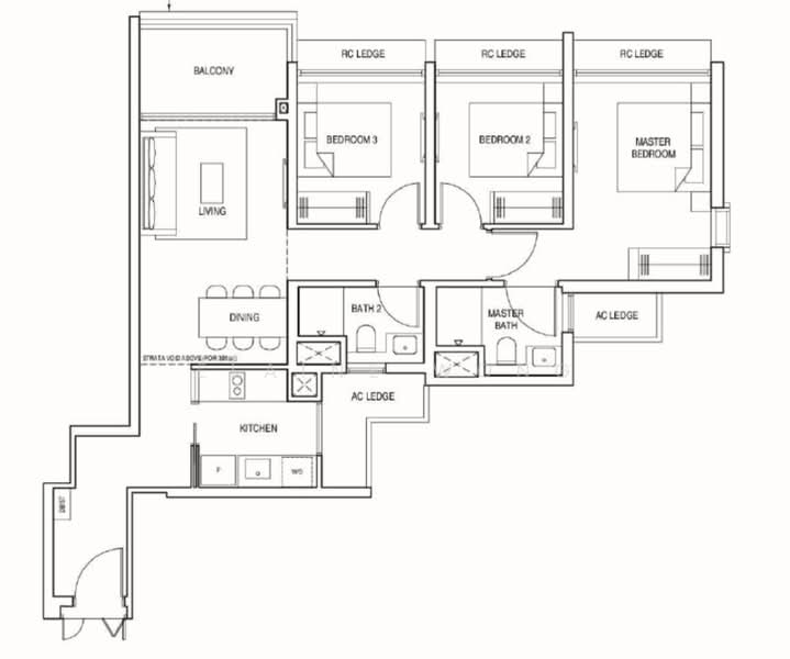 1km Henry Park Primary School, district 21, , 3 Bedrooms, 969 sqft, Condominium For Sale, by Elaine Wong, 25391845 - PropertyGuru.com.sg
