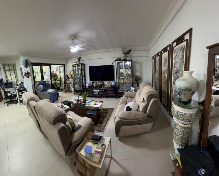 Spacious living hall