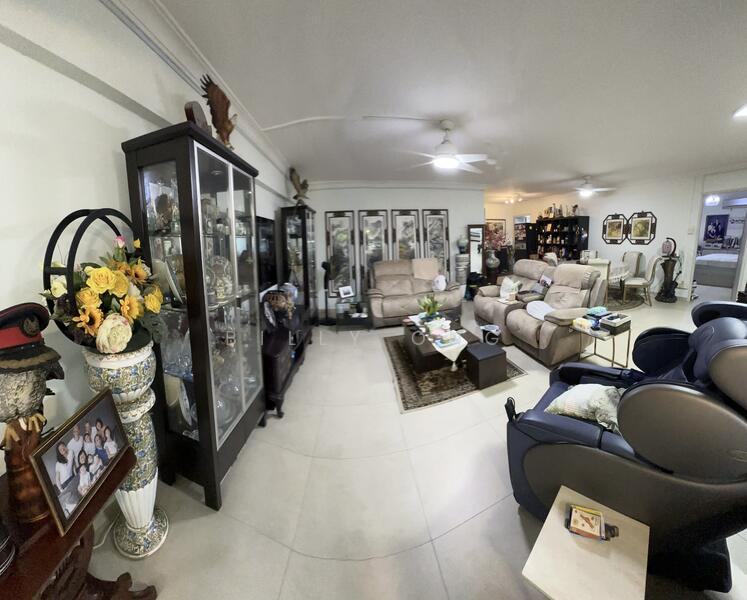 Spacious living hall