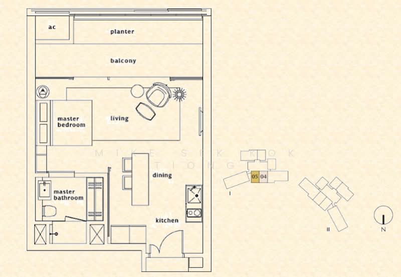 OUE Twin Peaks, 33 Leonie Hill Road, 1 Bedroom, 571 sqft, Condominium For Rent, by Mike Sek Kok Tiong, 25393858 - PropertyGuru.com.sg
