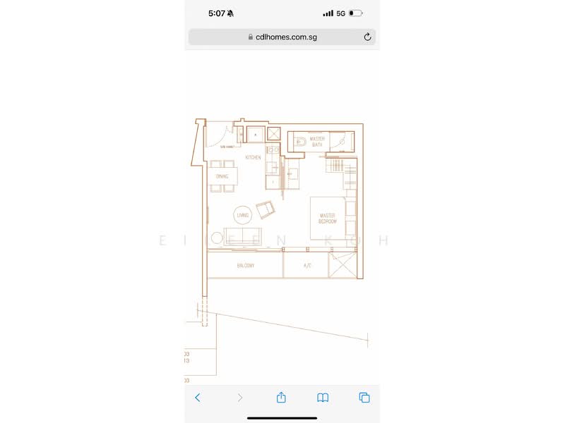 Echelon, 9 Alexandra View, 1 Bedroom, 452 sqft, Condominium For Rent, by Eileen Koh, 25394561 - PropertyGuru.com.sg