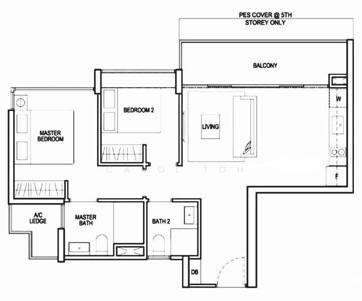 North Park Residences, 15 Yishun Central 1, Sembawang / Yishun, 2 Bedrooms, 732 sqft, Condominium For Rent, by Carol Toh, 25395035 - PropertyGuru.com.sg