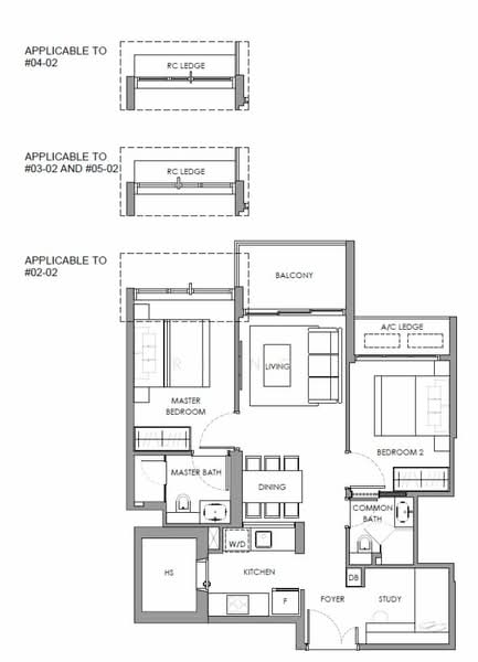 The Hillshore, 292 Pasir Panjang Rd, 2 Bedrooms, 829 sqft, Apartment For Sale, by Ri Ng, 25396102 - PropertyGuru.com.sg