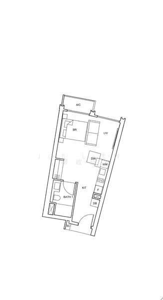 One Pearl Bank, 1 Pearl Bank, Studio, 431 sqft, Condominium For Rent, by Joe Liew (柳政延), 25397118 - PropertyGuru.com.sg