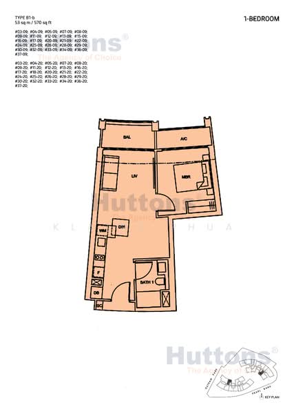 One Pearl Bank, 1 Pearl Bank, 1 Bedroom, 570 sqft, Condominium For Sale, by Klaire Phua, 25398903 - PropertyGuru.com.sg