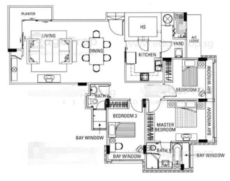 The Carpmaelina, 48 Carpmael Road, 3 Bedrooms, 1,216 sqft, Condominium For Sale, by Serene Ong, 25399162 - PropertyGuru.com.sg