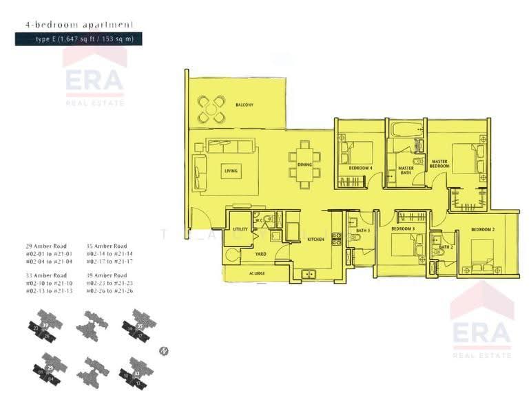 The Sea View, 29 Amber Road, East Coast / Marine Parade, 4 Bedrooms, 1,647 sqft, Condominium For Rent, by Tracy Liu, 25402567 - PropertyGuru.com.sg