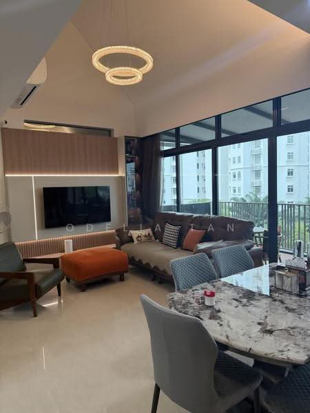 Rosewood Suites, 61 Rosewood Drive, Admiralty / Woodlands, 3 Bedrooms, 1,938 sqft, Condominium For Sale, by Odelia Tan, 25403547 - Living Room - PropertyGuru.com.sg