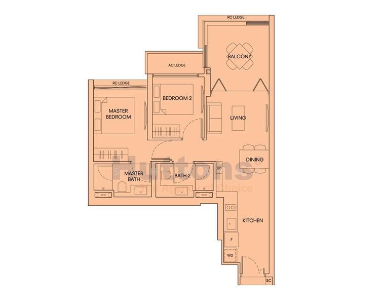 One Holland Village Residences, 5 Holland Village Way, 2 Bedrooms, 797 sqft, Condominium For Rent, by Soh Maine, 25407563 - PropertyGuru.com.sg