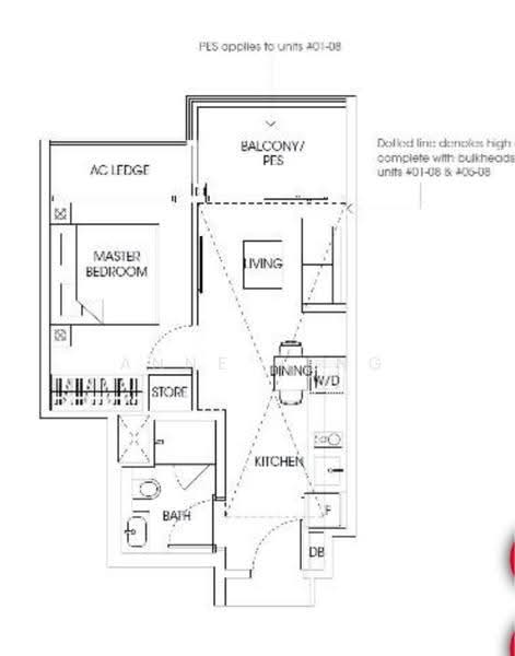 The Antares, 21 Mattar Road, Eunos / Geylang / Paya Lebar, 1 Bedroom, 452 sqft, Condominium For Rent, by Anne Heng, 25408393 - PropertyGuru.com.sg