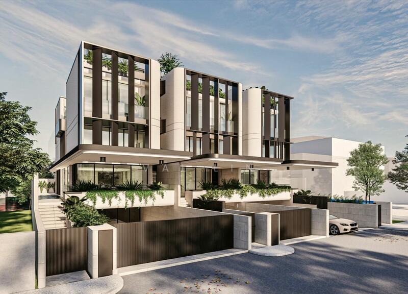 For Sale - ◤ Brand New Corner Terrace with Lift & Pool @ Brighton Crescent