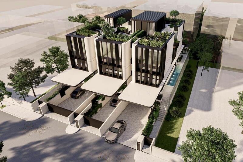 For Sale - ◤ Brand New Corner Terrace with Lift & Pool @ Brighton Crescent