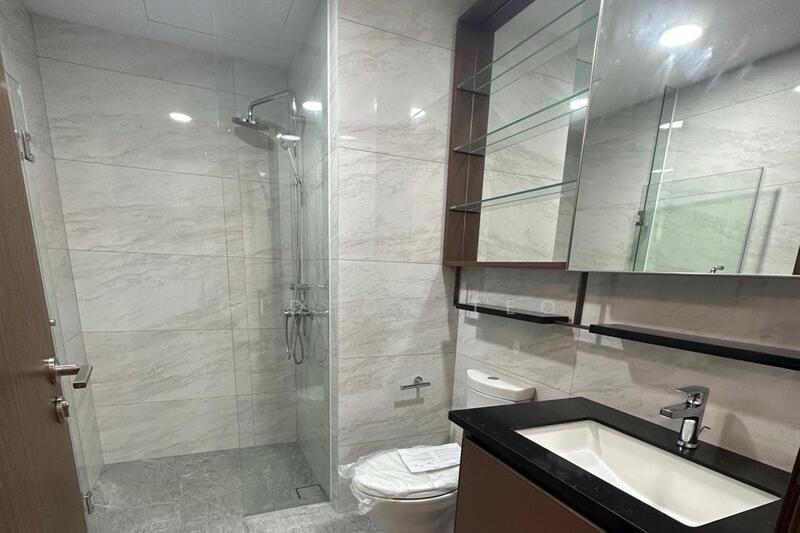 Toilet with Dual Access from Master Bedroom and Kitchen