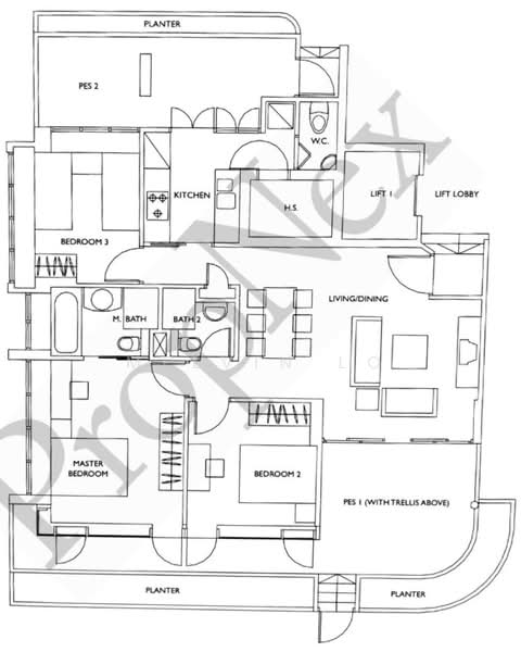 Balmoral Heights, 8 Balmoral Crescent, 3 Bedrooms, 1,604 sqft, Apartment For Rent, by Melvin Lo, 25418321 - PropertyGuru.com.sg