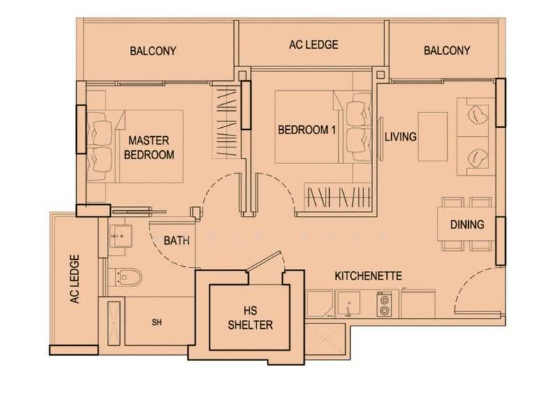 Urban Vista, 2 Tanah Merah Kechil Link, Bedok / Upper East Coast, 2 Bedrooms, 624 sqft, Condominium For Rent, by Maria Phua, 25419321 - PropertyGuru.com.sg