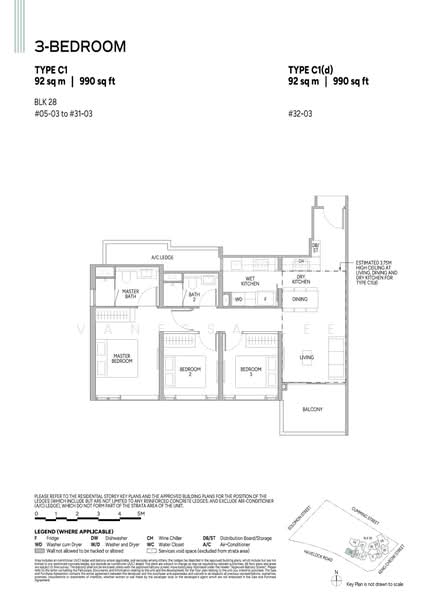 Union Square Residences, 28 Havelock Road,, 3 Bedrooms, 990 sqft, Condominium For Sale, by Vanessa Lee, 25420975 - PropertyGuru.com.sg