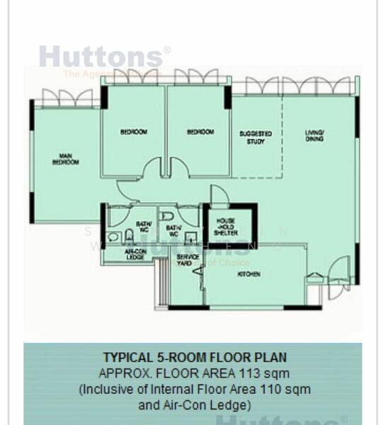 For Rent 213C Punggol Walk