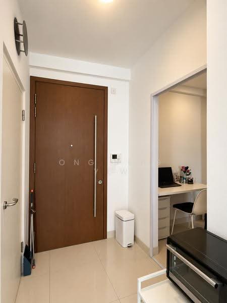 Centra Suites, 38 Geylang Lorong 25A, Eunos / Geylang / Paya Lebar, 1 Bedroom, 463 sqft, Apartment For Rent, by Ong Beng Yew, 25423705 - Entrance - PropertyGuru.com.sg