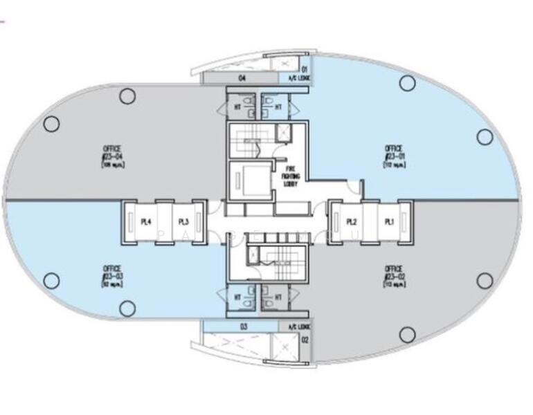 Oxley Tower, 138 Robinson Road, Boat Quay / Raffles Place / Marina, 1,206 sqft, Office For Rent, by Paige Mou, 25424685 - CommercialGuru.com.sg
