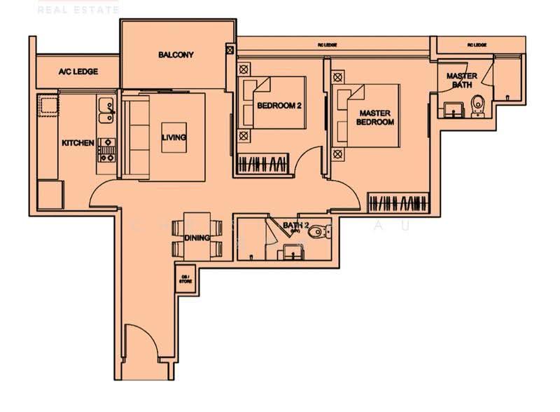 Sea Esta, 26 Pasir Ris Link, Pasir Ris / Tampines, 2 Bedrooms, 818 sqft, Condominium For Sale, by Christina Au 欧慧妮, 25428001 - PropertyGuru.com.sg