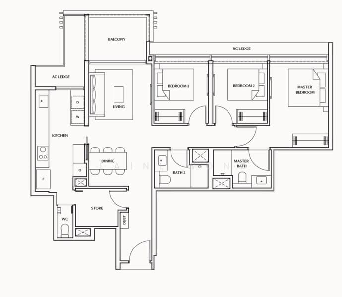 ❤️ 267,000 developer discount D15 freehold ❤️, , 3 Bedrooms, 1,141 sqft, Condominium For Sale, by Elaine Wong, 25430084 - PropertyGuru.com.sg