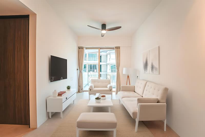 The Reef at King's Dock, 12 Harbourfront Avenue, Orchard / River Valley, 2 Bedrooms, 753 sqft, Condominium For Sale, by Jaslynn Soh, 25430195 - Living Hall - PropertyGuru.com.sg
