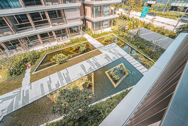 The Reef at King's Dock, 12 Harbourfront Avenue, Orchard / River Valley, 2 Bedrooms, 753 sqft, Condominium For Sale, by Jaslynn Soh, 25430195 - View from living hall - PropertyGuru.com.sg