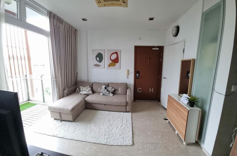 Minimalist approach and clean lines displays timeless elegance to this cozy unit