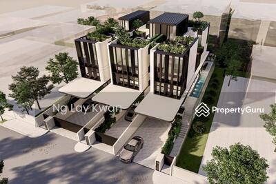 For Sale - ⭐️Landed D19⭐️Brand New 2.5+Basement Storey Terrace@ Brighton Crescent, Serangoon Garden, Lor Chuan