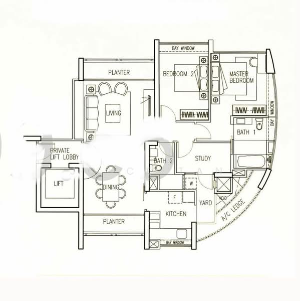 Park Infinia at Wee Nam, 2 Lincoln Road, 3 Bedrooms, 1,130 sqft, Condominium For Rent, by Joyce Tan, 25432615 - PropertyGuru.com.sg