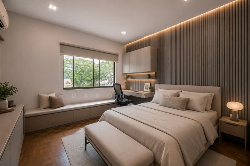 Lorong Tanggam / Jalan Kayu 4000sqft Land Semi-Detached by PropertyPartners, Lor Tanggam, 4 Bedrooms, 3,000 sqft, Semi-Detached House For Sale, by Daron Ang, 25432653 - ID Illustration - 2nd Level - Common Bedroom - #PropertyPartners - PropertyGuru.com.sg