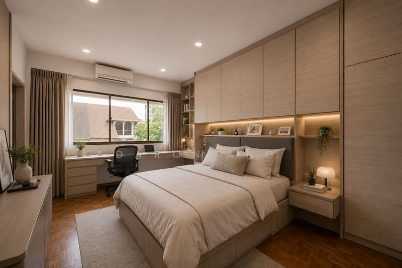 Lorong Tanggam / Jalan Kayu 4000sqft Land Semi-Detached by PropertyPartners, Lor Tanggam, 4 Bedrooms, 3,000 sqft, Semi-Detached House For Sale, by Daron Ang, 25432653 - ID Illustration - 2nd Level - Master Bedroom - #PropertyPartners - PropertyGuru.com.sg