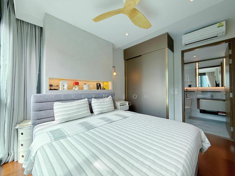 Renovated master bedroom