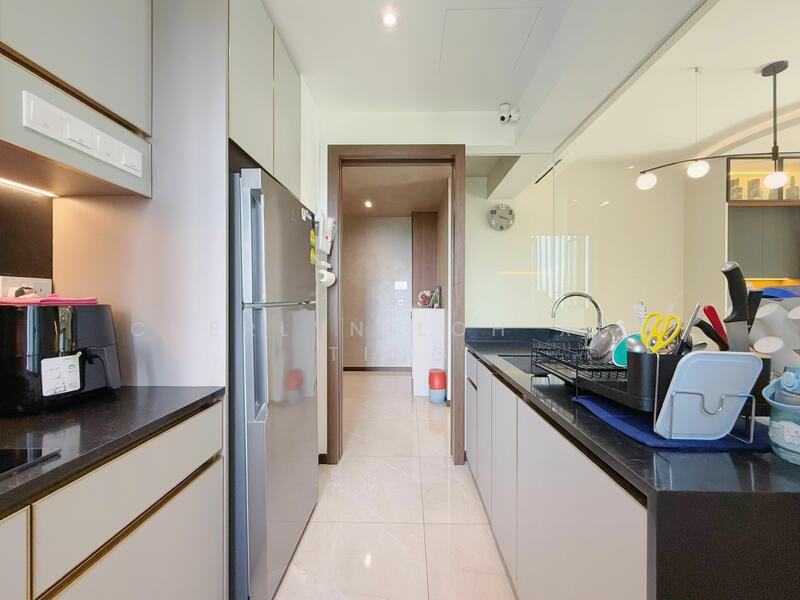 Enclosed kitchen