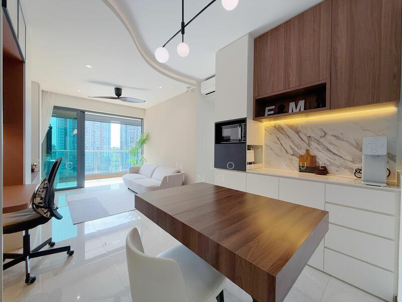 Ample of storage space for dining and for an additional study space